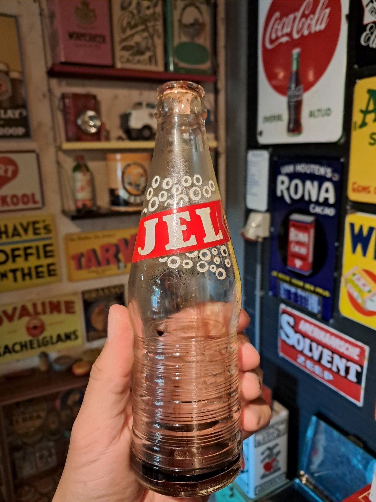 JEL limonade flesje, Ophalen of Verzenden, Verpakking