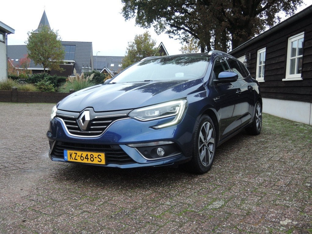 Renault MEGANE 1.2 TCE BOSE, Auto's, Gebruikt, 4 cilinders, Met garantie (alle), Blauw