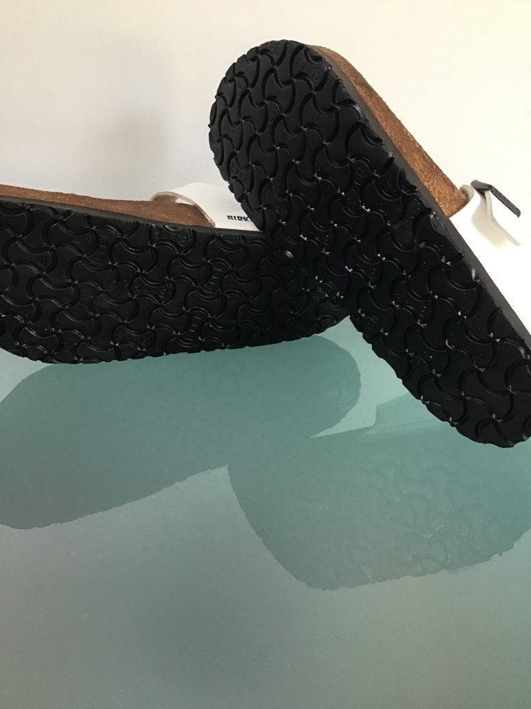 Birkenstock 39 Gizeh | witte slippers | Gratis verzenden, Kleding | Dames, Schoenen, Slippers, Verzenden, Wit, Zo goed als nieuw