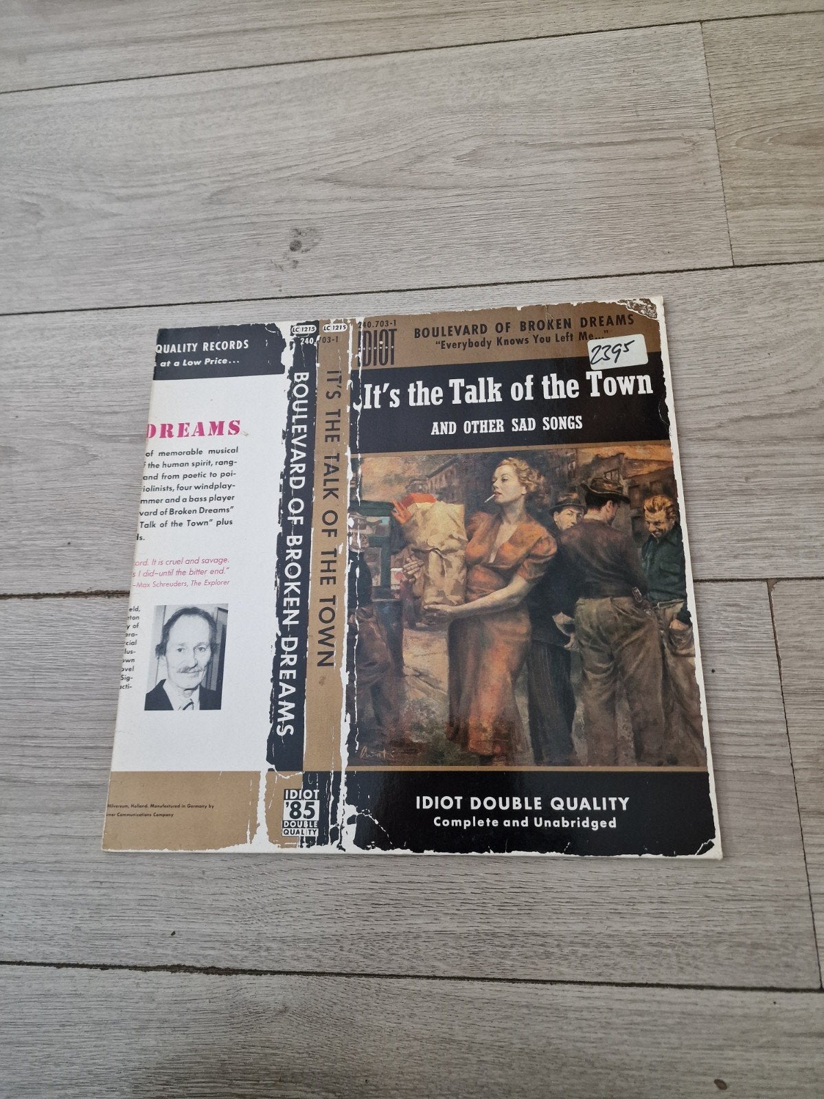 Boulevard of Broken Dreams - It's the Talk of the Tow, LP, Pop, Ophalen of Verzenden, 12 inch