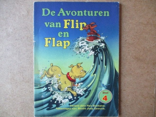 adv8802 flip en flap 4, Boeken, Eén stripboek, Ophalen, Gelezen