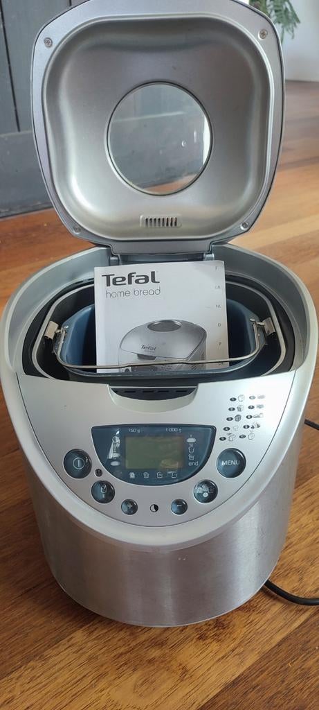 Broodbakmachine Tefal met 10 programma's en grote broden, Witgoed en Apparatuur, Broodbakmachines, Ophalen, Nieuw, Kijkvenster