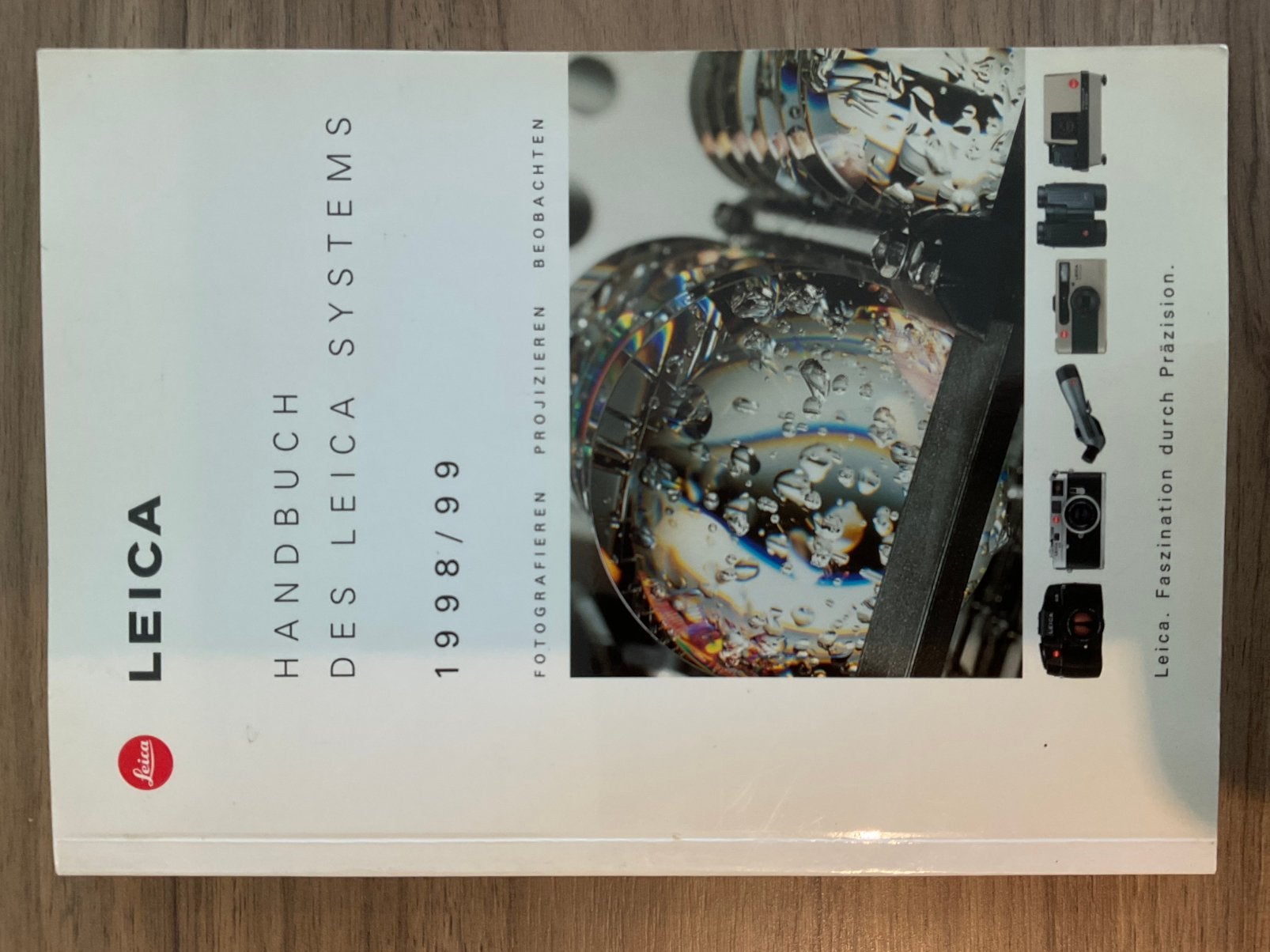 Leica Handbuch des Leica Systems 1998/99. Uitgave nr. 920467, Ophalen of Verzenden, Zo goed als nieuw, Camera's