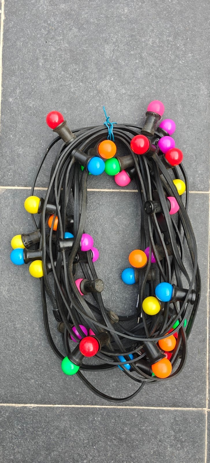 TE HUUR prikkabel 20mtr, 38 lampjes, Ophalen, Overige materialen, Minder dan 50 watt, Overige typen