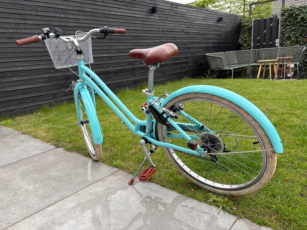 Elops 24 inch fiets met mandje en 6 versnellingen, Fietsen en Brommers, Ophalen, Zo goed als nieuw, 24 inch, Versnellingen