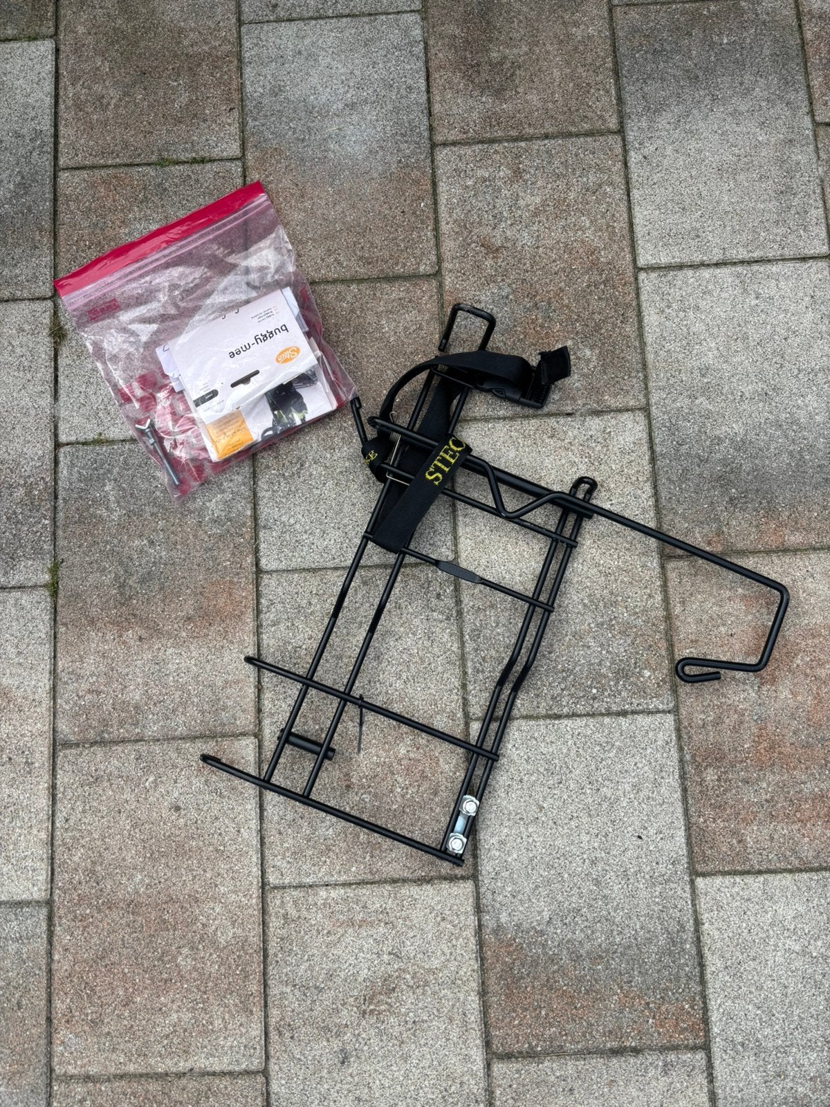 Steco buggy drager, Fietsen en Brommers, Fietsaccessoires | Buggydragers, Ophalen, Zo goed als nieuw