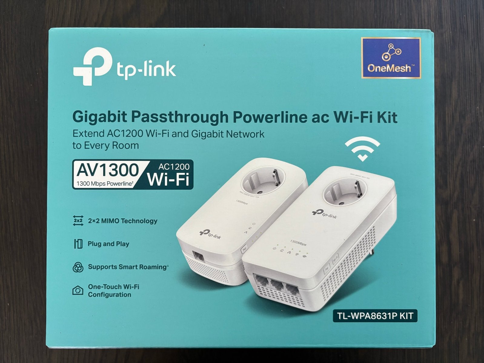 TP-Link AV1300 Powerline Wi-Fi Kit TL-WPA8631P KIT, Computers en Software, Netwerk switches, Zo goed als nieuw, Ophalen of Verzenden