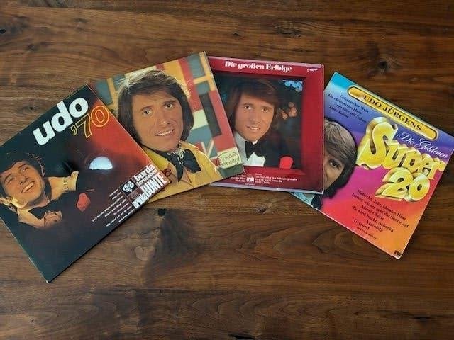 4 Lp’s Udo Jürgens uit de 70er jaren, Ophalen of Verzenden, LP