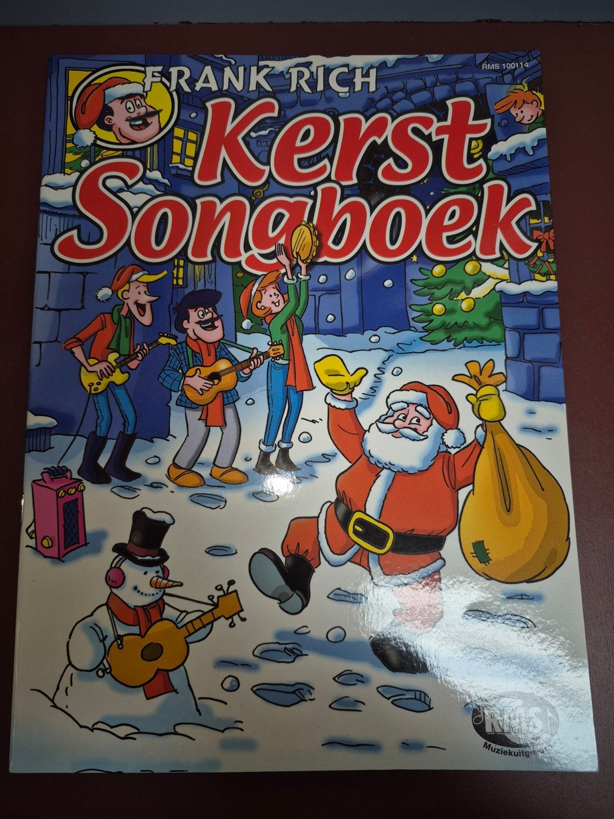 Frank Rich Kerst Songboek - Diverse Kerstliedjes, Muziek en Instrumenten, Overige genres, Gitaar, Ophalen of Verzenden, Zo goed als nieuw