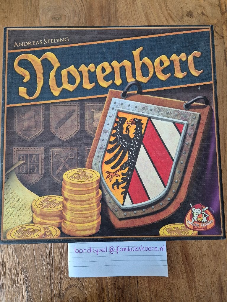 Norenberc, Vijf spelers of meer, Ophalen of Verzenden, Zo goed als nieuw, White Goblin Games