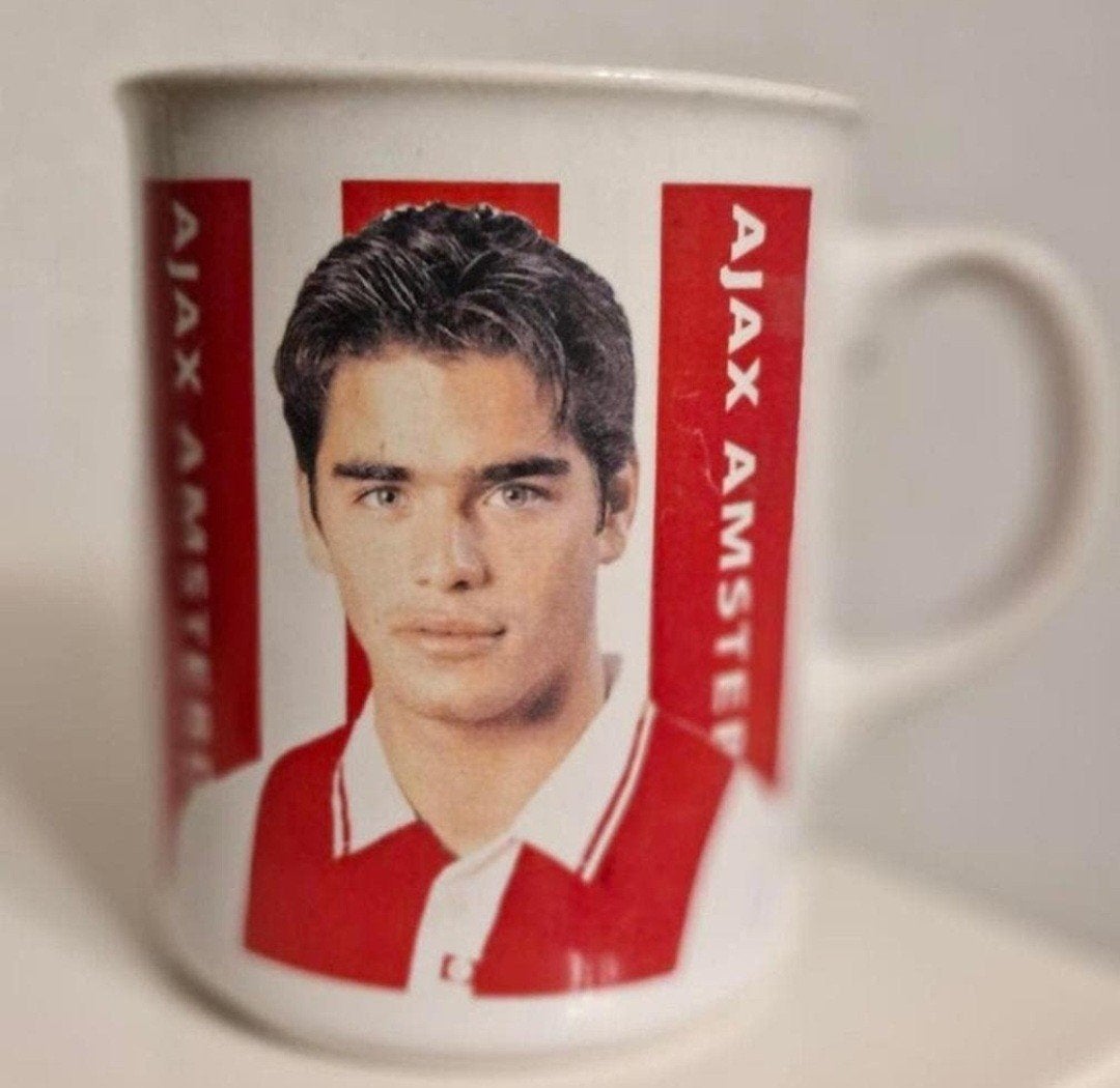Beker Ajax met opdruk Dani, Ophalen of Verzenden, Zo goed als nieuw, Overige stijlen, Kop(pen) en/of Schotel(s)