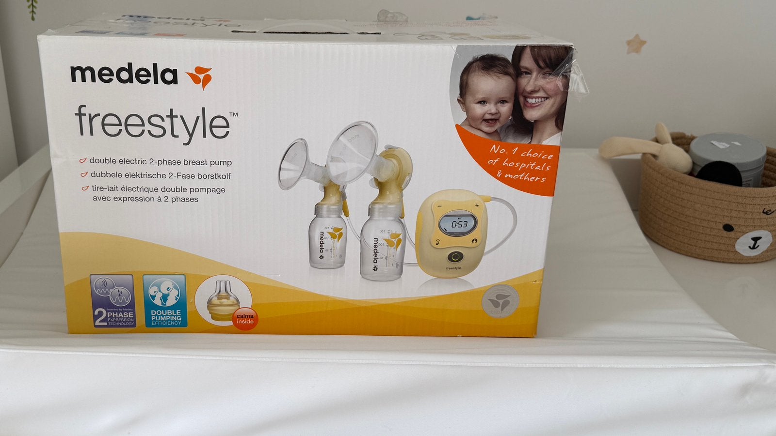 Medela Freestyle borstkolf, Ophalen, Zo goed als nieuw, Borstkolf