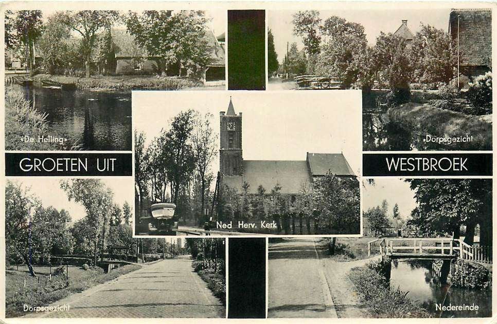 304-095-013 Westbroek Groeten uit, Verzenden, Voor 1920, Utrecht