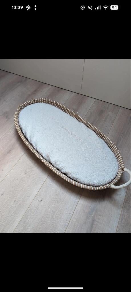Mozes verschoon mandje, Huis en Inrichting, Woonaccessoires | Dienbladen, Ophalen of Verzenden, Nieuw, Rond, Hout