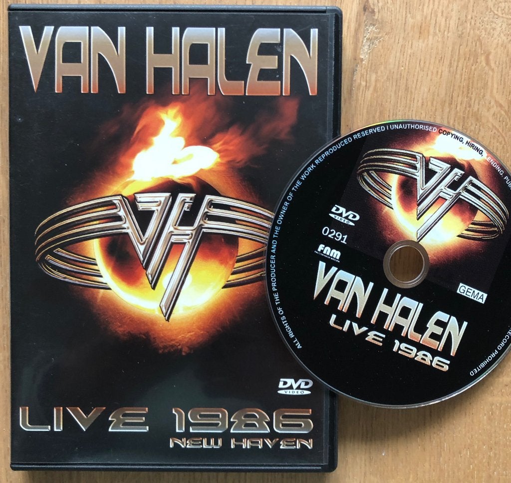 VAN HALEN - Live 1985: New Haven ( DVD ), Vanaf 16 jaar, Ophalen of Verzenden, Zo goed als nieuw, Concert
