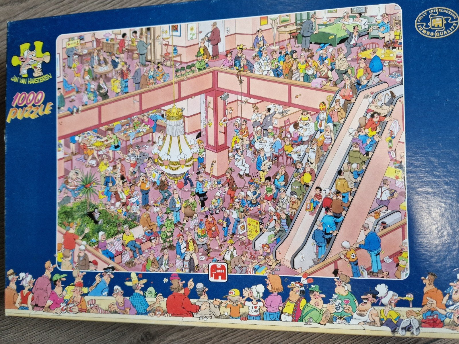 Puzzel 1000 stukjes, Hobby en Vrije tijd, Ophalen, 500 t/m 1500 stukjes, Gebruikt, Legpuzzel