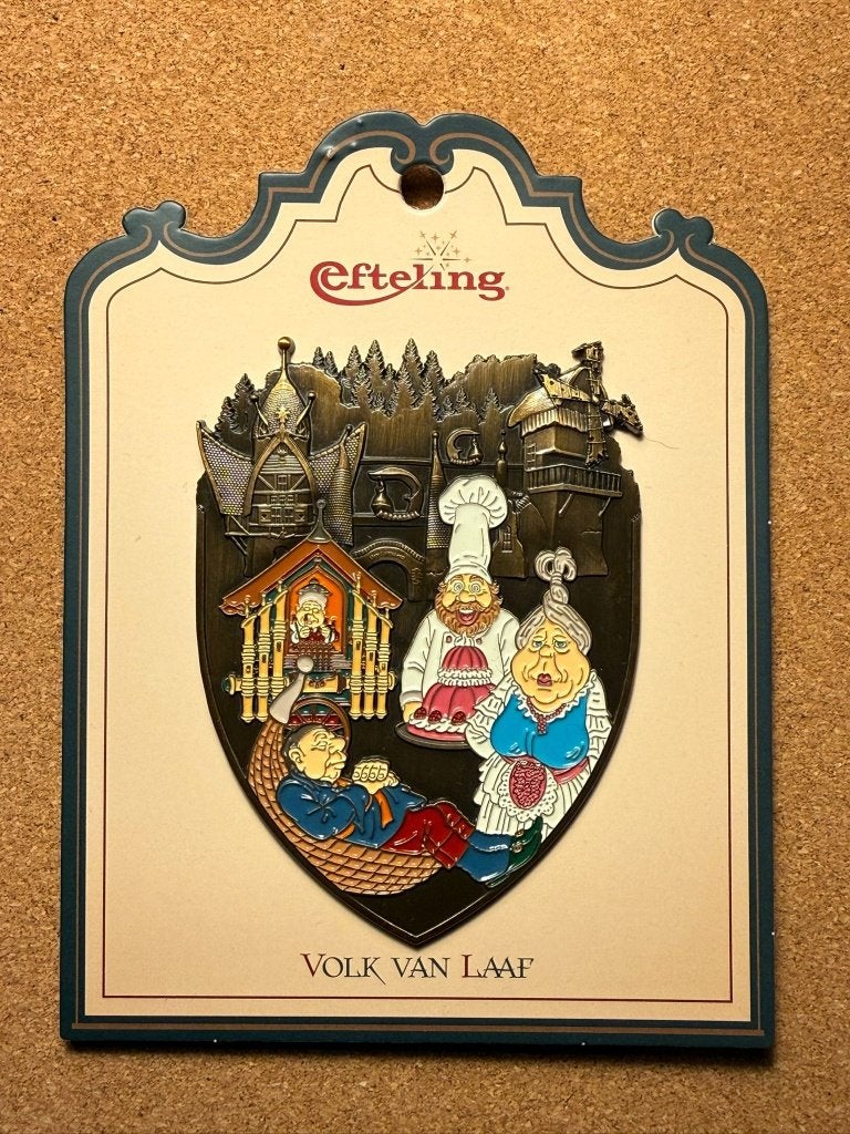 Efteling Jumbopin | Volk van Laaf | EPP 498, Verzamelen, Verzenden, Zo goed als nieuw, Button of Speldje