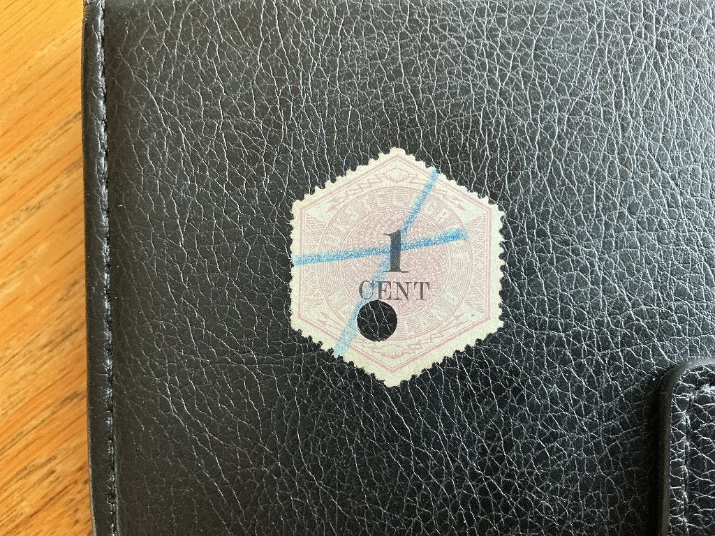 Telegram nr. 1, Verzenden, T/m 1940, Gestempeld
