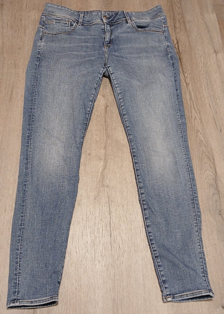 g-star raw lynn super skinny, Blauw, Ophalen of Verzenden, G-STAR RAW, W33 - W36 (confectie 42/44)