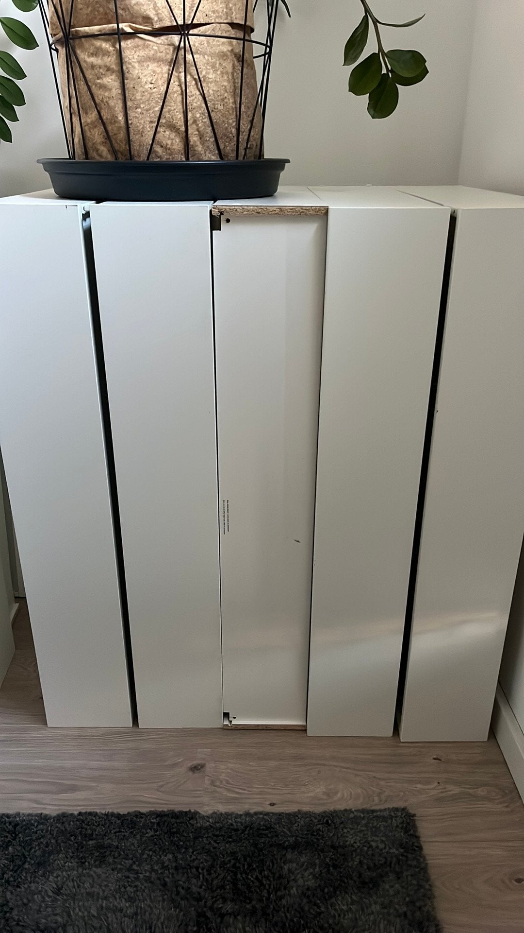 IKEA PAX/Komplement wit inrichting 100x58, Ophalen, Gebruikt
