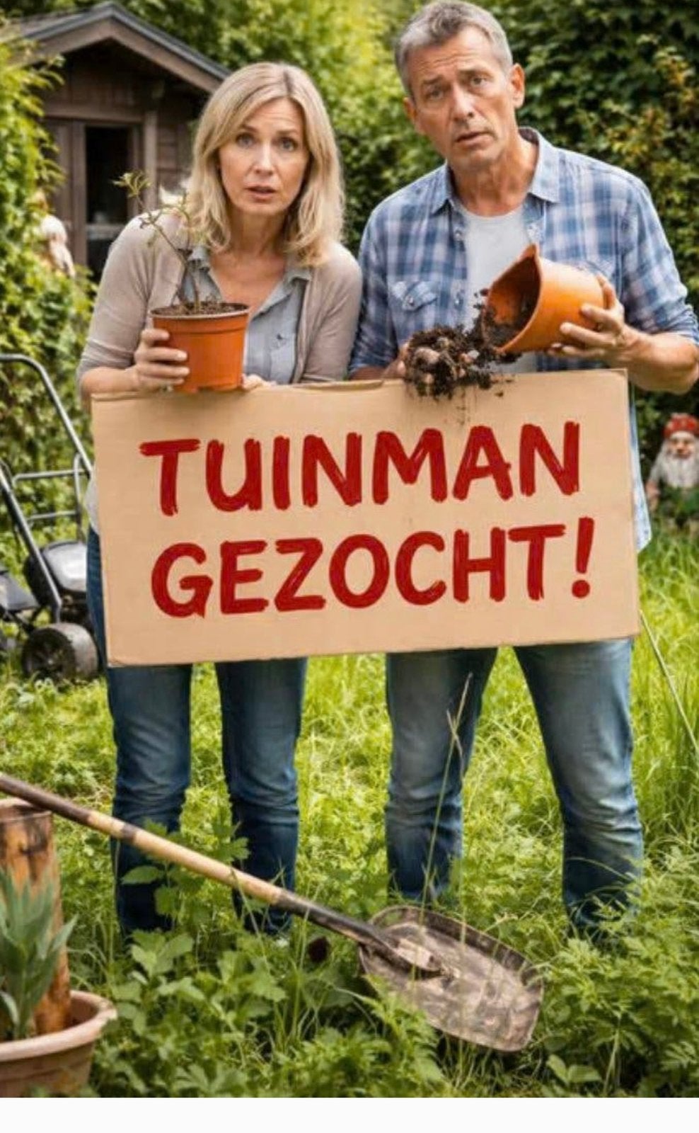 Gezocht: iemand voor tuinonderhoud, Tuin en Terras, Ophalen of Verzenden, Tuinaarde