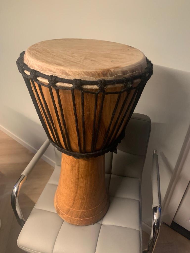 Djembe, Muziek en Instrumenten, Ophalen, Zo goed als nieuw, Trommel