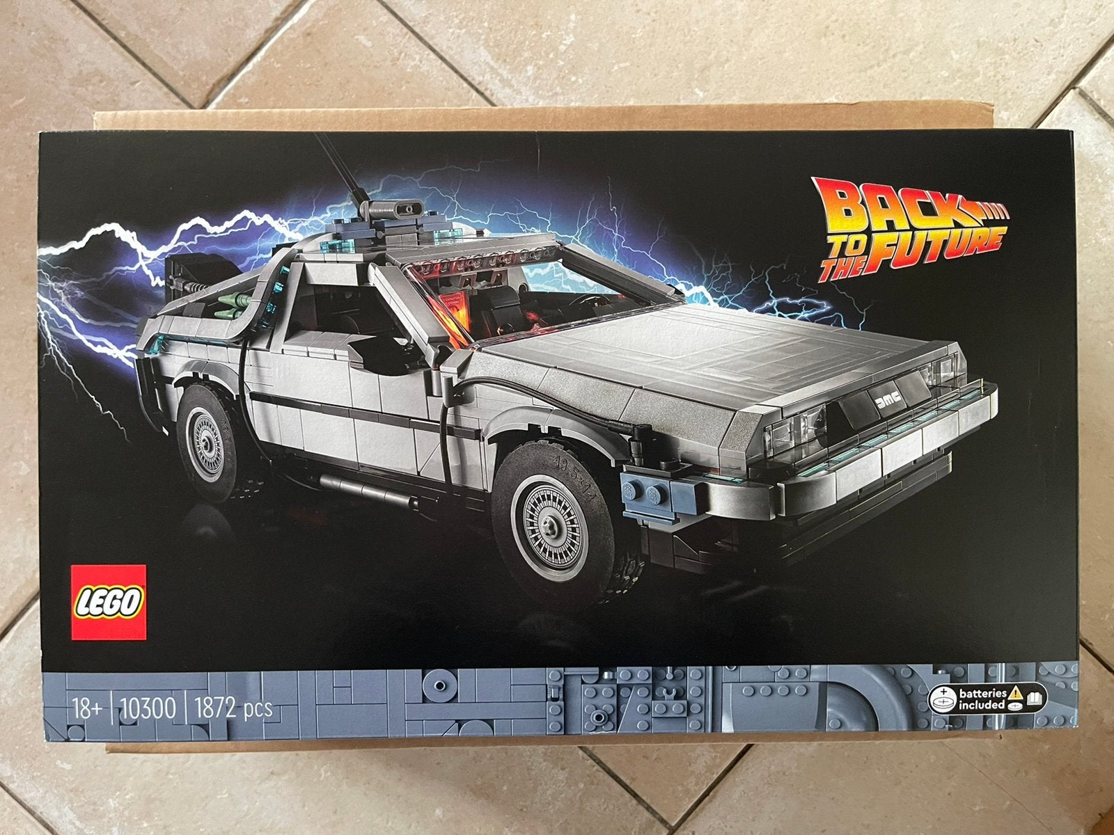 LEGO Back to the Future Time Machine - 10300, Lego, Nieuw, Ophalen of Verzenden, Complete set