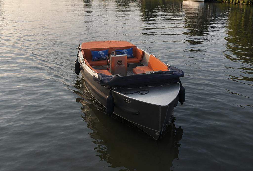 Unieke AluShip 600 Tender Hybrid, Tender, Rondzit, Aluminium, 20 pk