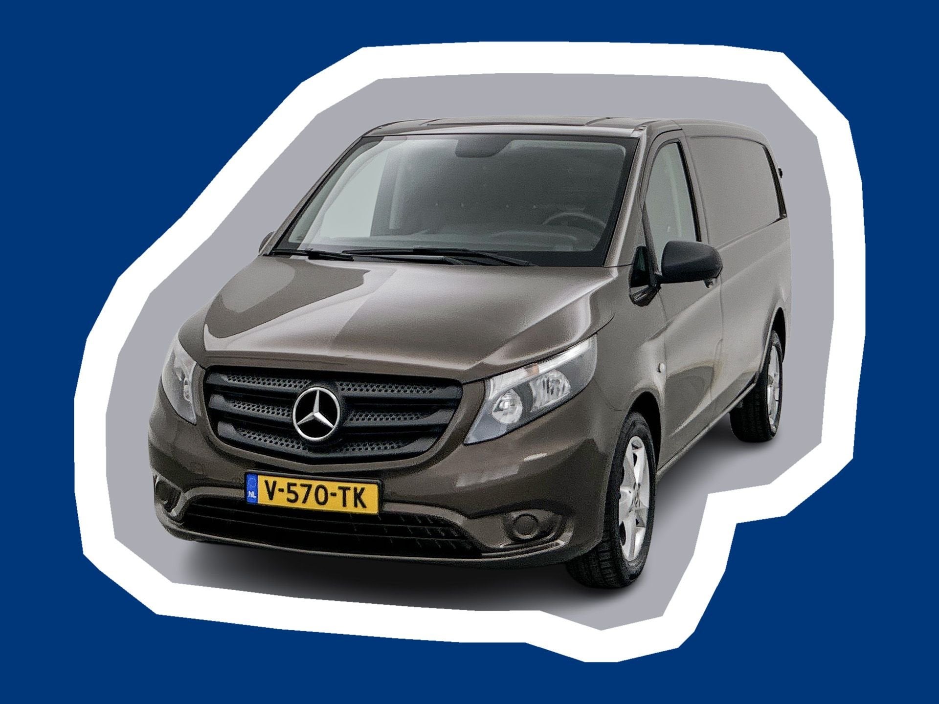 Mercedes-Benz Vito 116 CDI Lang Navigatie Airco Cruise Contr, Automaat, Gebruikt, Euro 6, 4 cilinders