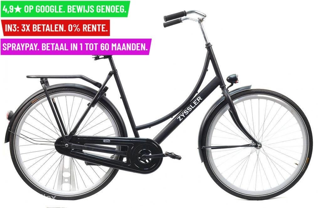 Damesfiets Zesler 28"/56cm/1ver - Garantie/Levering, 9713 Bv Groningen, Gebruikt, Zesler, 56 cm of meer
