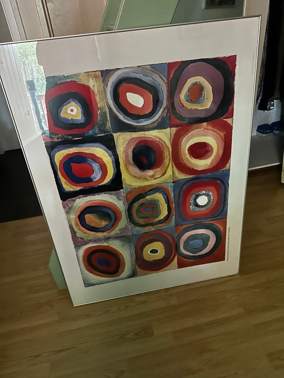 Kleurrijke IKEA Plaat - Kandinsky-stijl, Ophalen
