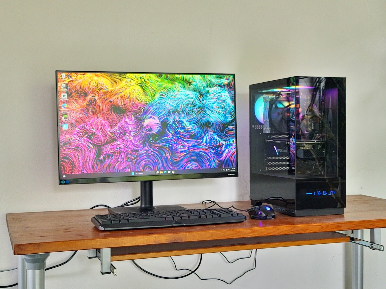 Game PC Setup - RTX 3060 12GB - i5 10400F, Computers en Software, Desktop Pc's, Zo goed als nieuw, 4 Ghz of meer, SSD, 16 GB, Met videokaart