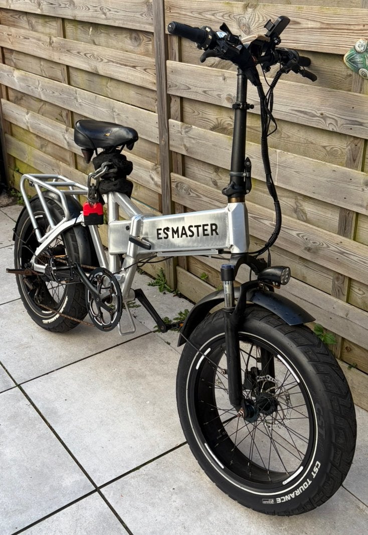 VERSE ESMASTER FATBIKE CHROME LIMITED EDITION 50+KMH, Fietsen en Brommers, Ophalen, Zo goed als nieuw, 20 inch of meer