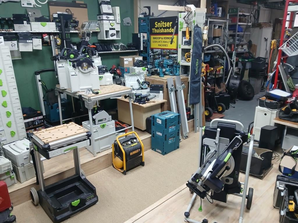 Festool Decoupeerzaag., Gebruikt, -, Decoupeerzaag, -