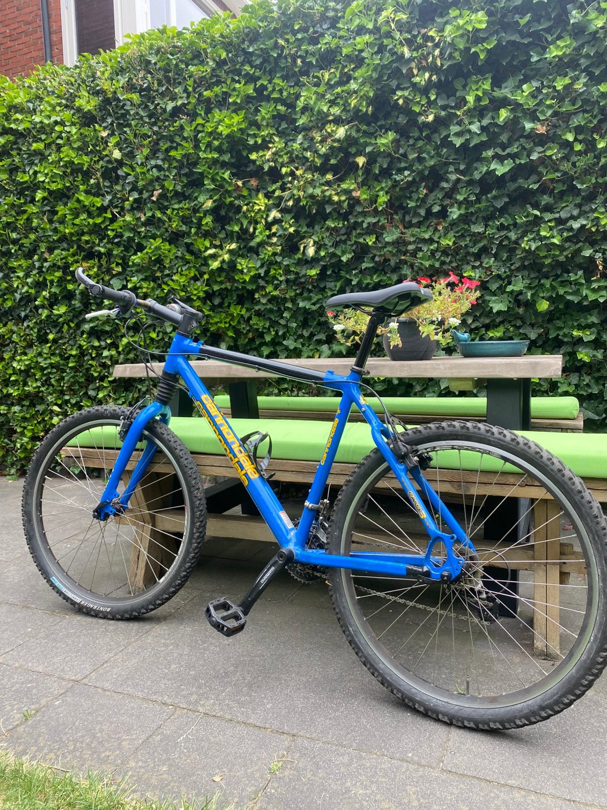 Cannondale mountainbike blauw, Minder dan 45 cm, Ophalen, Zo goed als nieuw, Overige merken