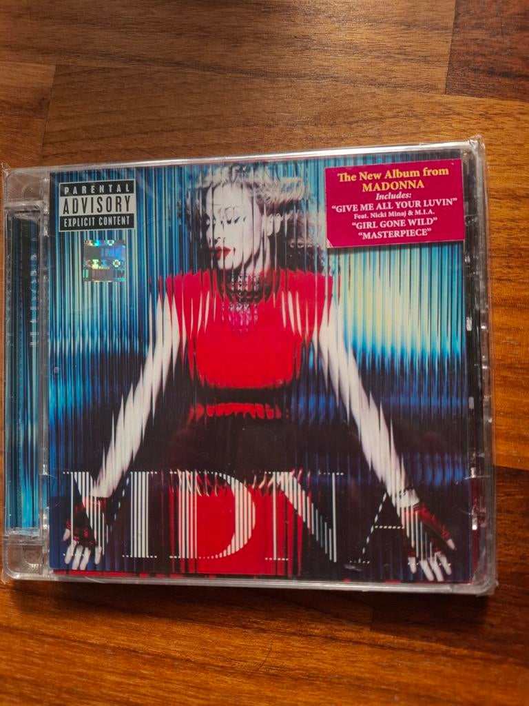 Madonna - MDNA CD India Zeldzaam SEALED, Ophalen of Verzenden, Nieuw in verpakking