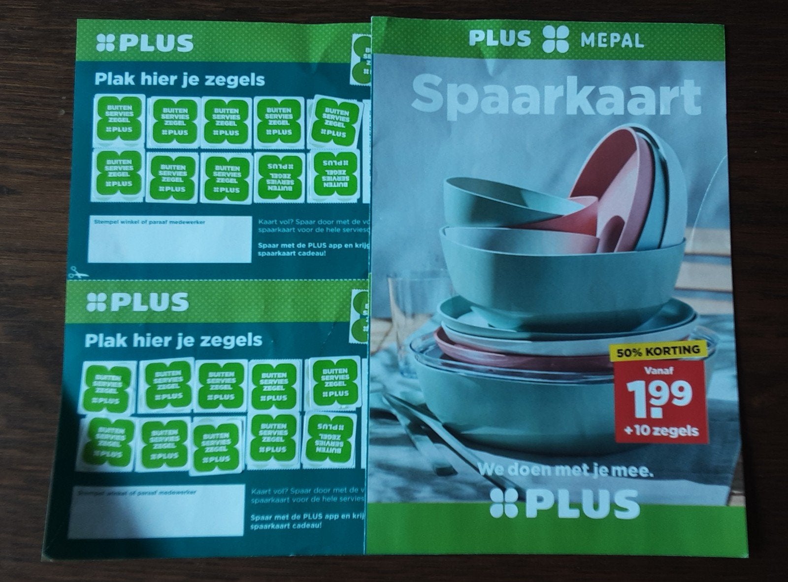 Plus  Mepal zegels, Plus, Ophalen of Verzenden