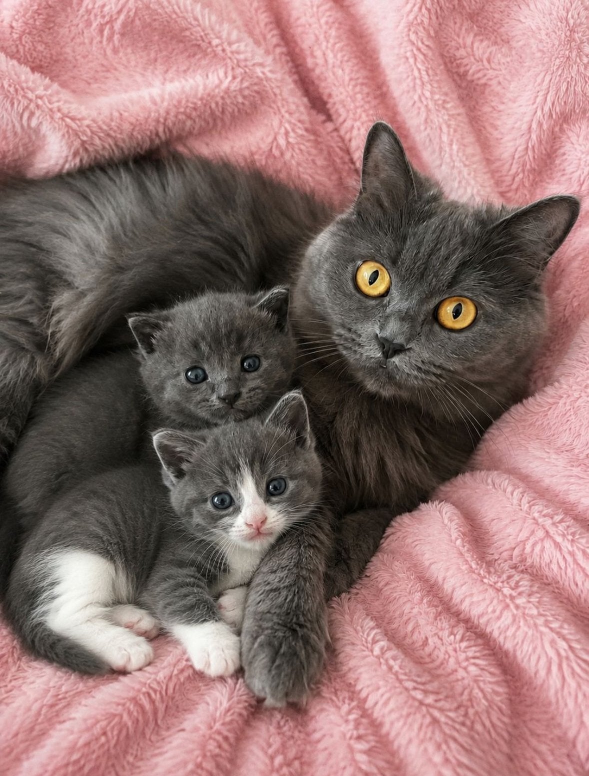 Kitten britse langhaar x bengaal, Dieren en Toebehoren, Poes