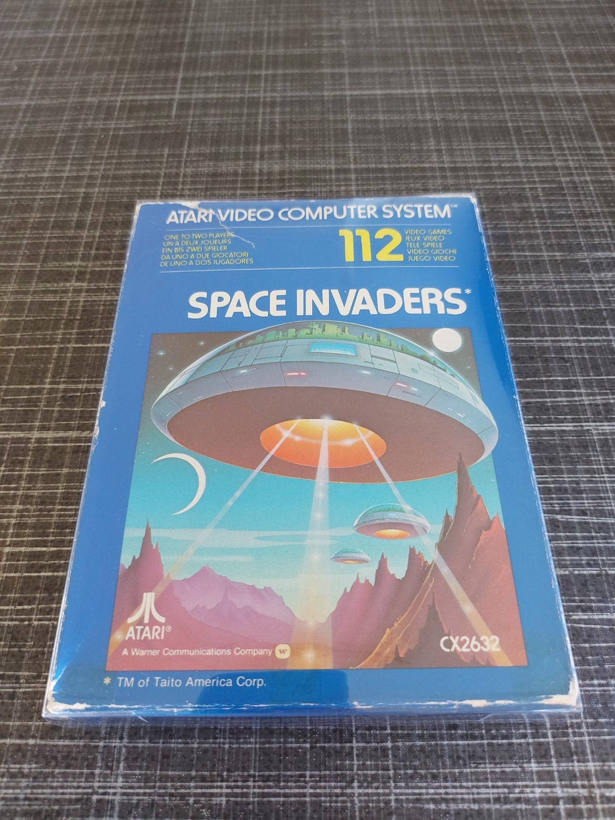 Atari 2600 Space Invaders - Compleet met doos en handleiding, Spelcomputers en Games, Gebruikt, Shooter, 2 spelers, Ophalen of Verzenden