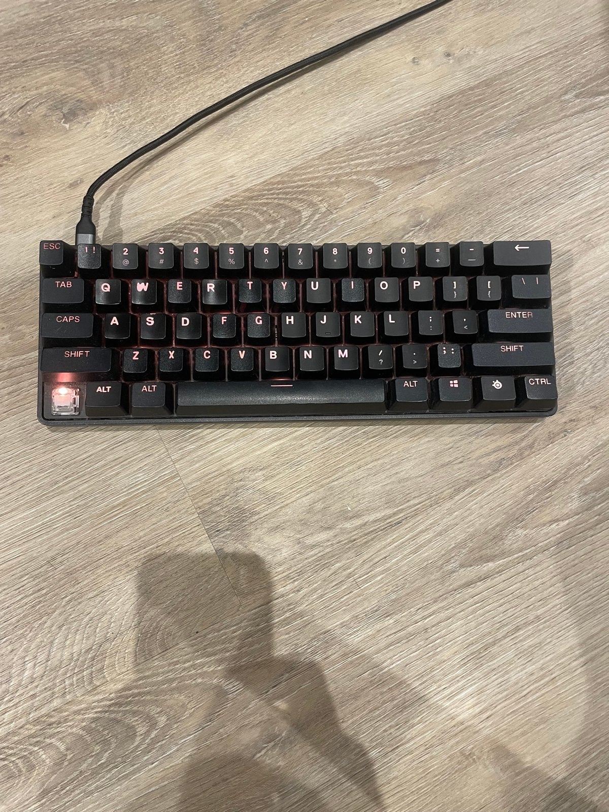SteelSeries Apex Pro Mini 2025 Gaming Toetsenbord, Gebruikt, Gaming toetsenbord, Ophalen of Verzenden, Qwerty