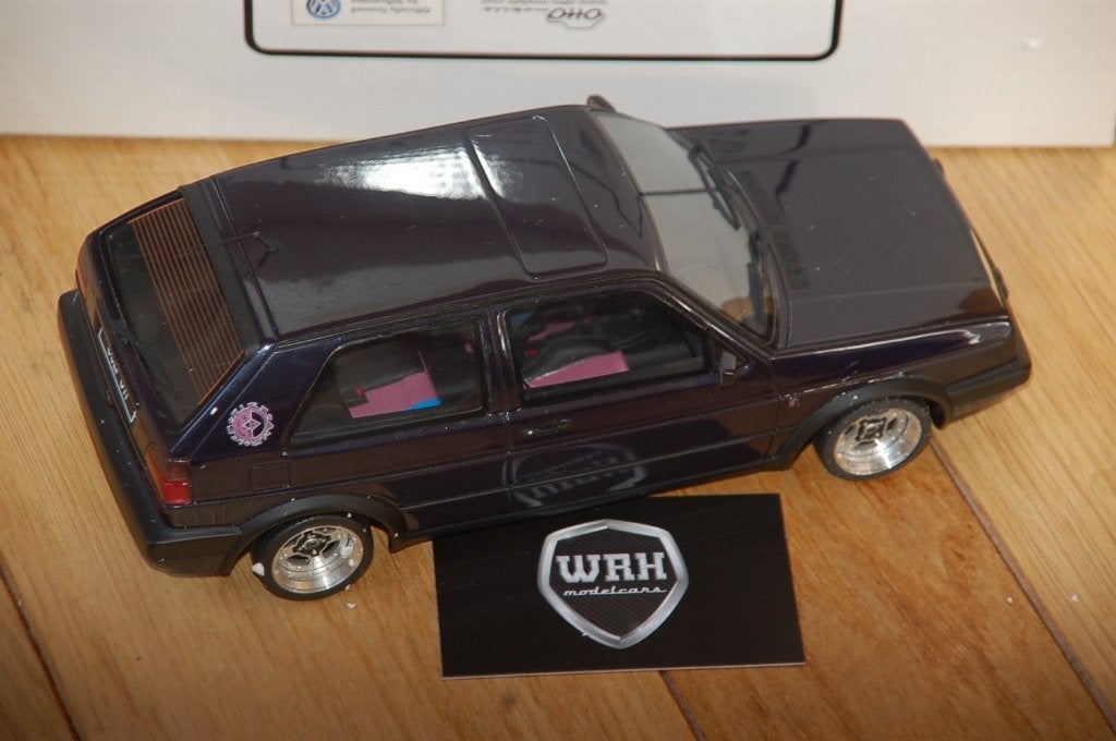 Volkswagen Golf 2 GTI Fire and Ice CUSTOM Otto mobile WRH, Verzenden, Gebruikt, Auto, OttOMobile