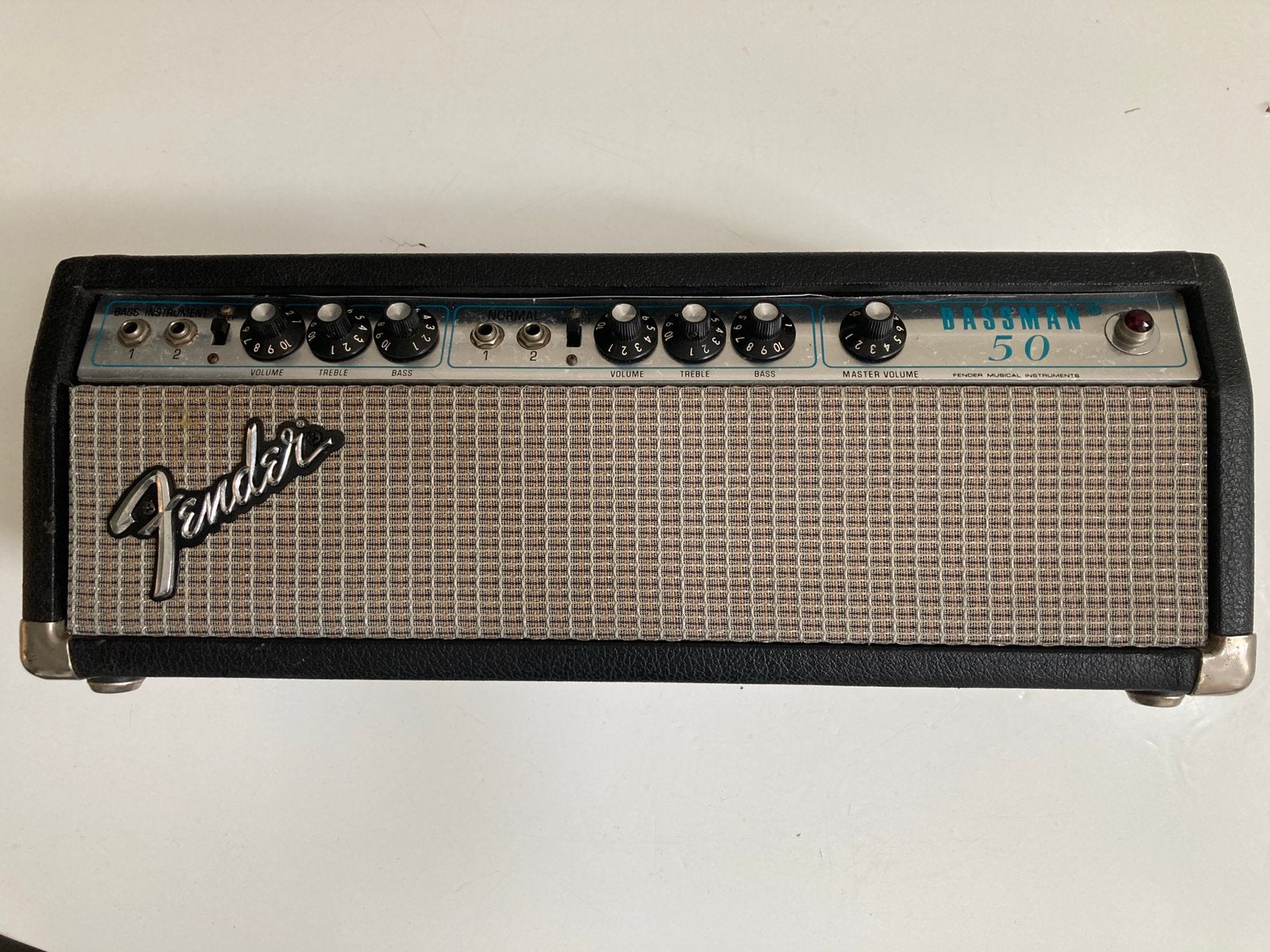 Fender Bassman 50, Ophalen of Verzenden, Gebruikt, Minder dan 50 watt