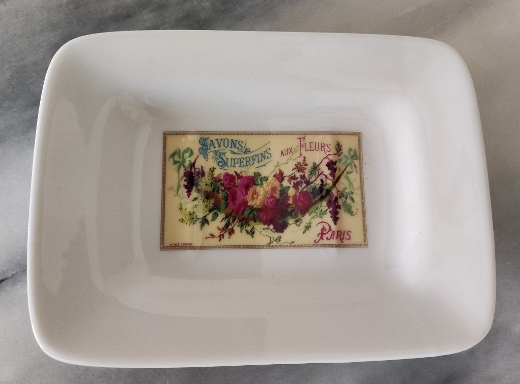Vintage soapdish / zeepbakje, Ophalen of Verzenden