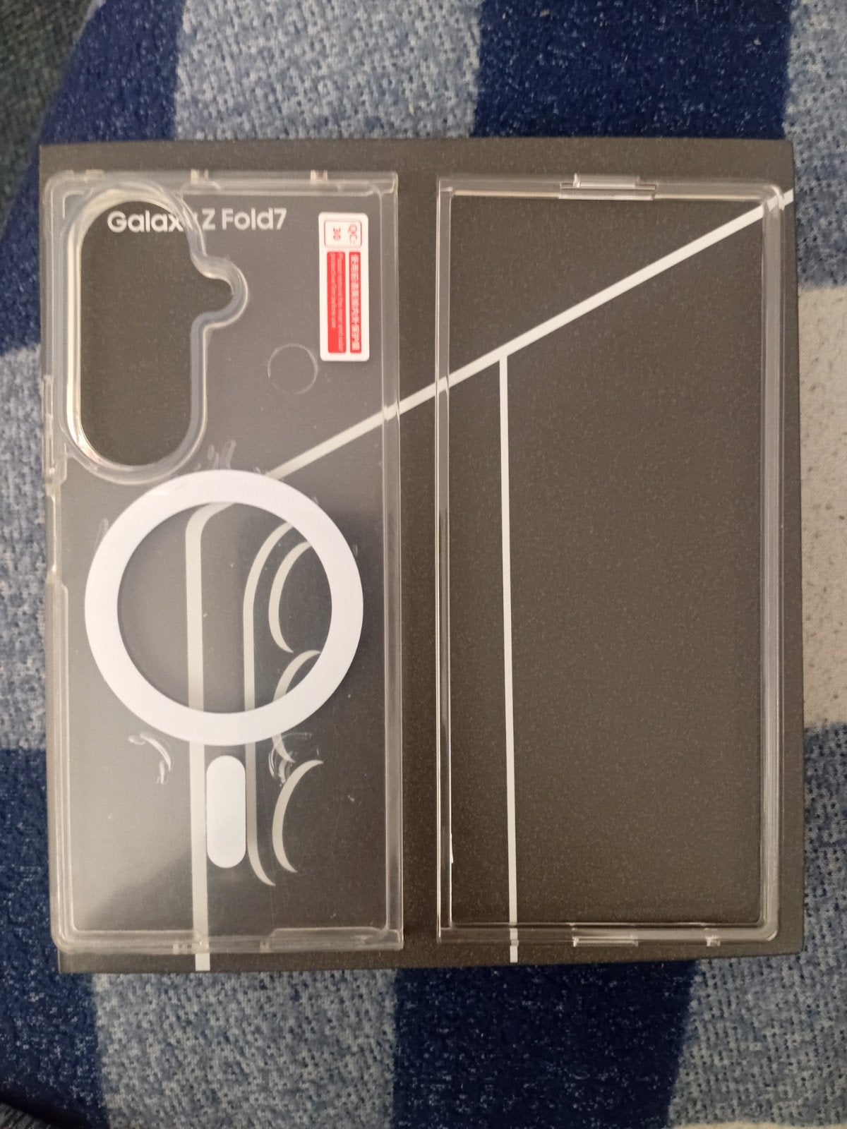 Nieuwe Galaxy Z Fold7 hoesje - Transparant, Ophalen of Verzenden