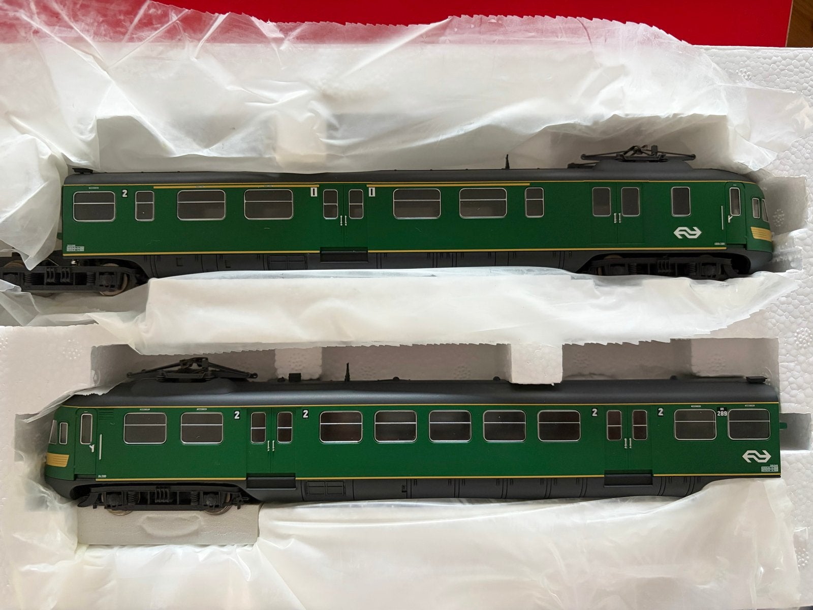 Rivarossi HR2209 Treinstel NS - Gloednieuw in doos, Treinset, Gelijkstroom, Nieuw, NS