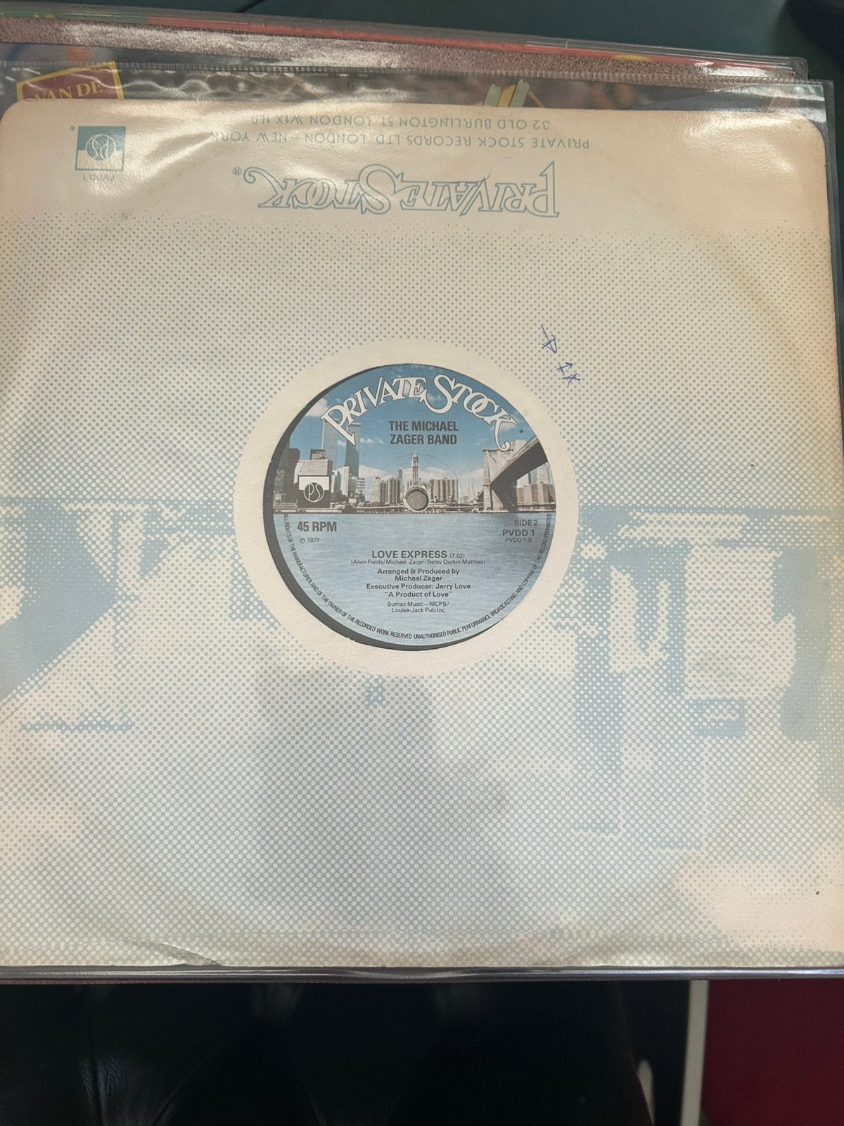12 inch maxi single Michael Zager band, Ophalen of Verzenden, Zo goed als nieuw, 12 inch