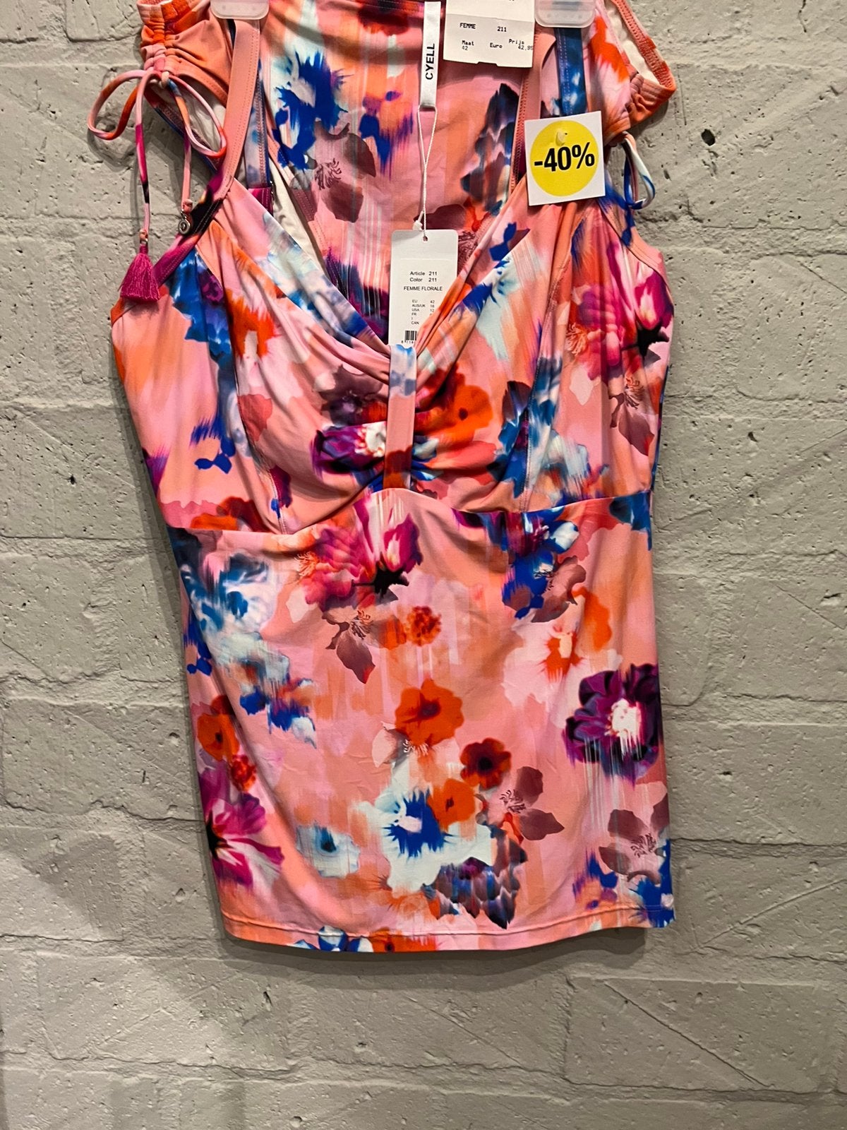 Cyell tankini maat 44F 42F NIEUW!! Set Nu €37,50, Ophalen of Verzenden, Nieuw, Bikini