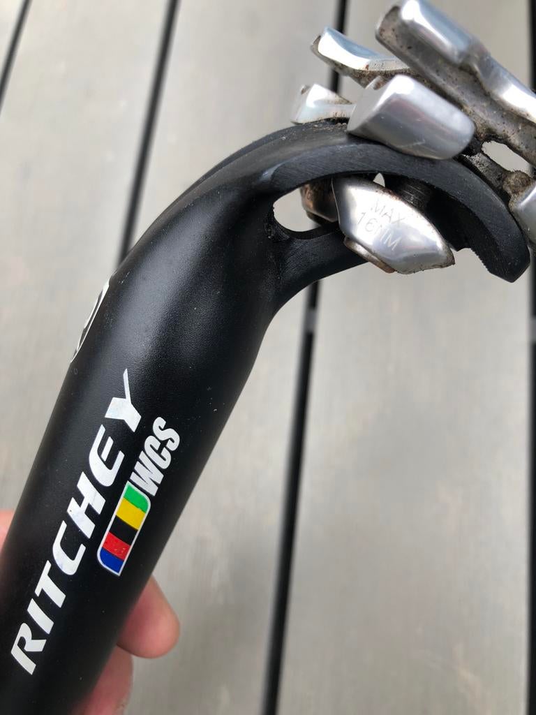 Ritchey WCS Zadelpen - Lichtgewicht en Sterk, Ophalen, Gebruikt, Overige typen, Aluminium