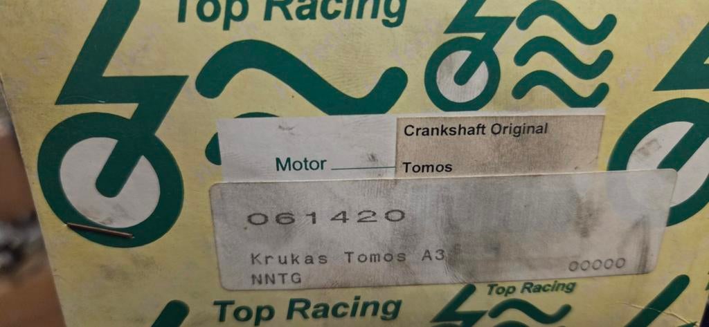 Nieuwe Krukas Tomos A3 - Top Racing Kwaliteit, Ophalen of Verzenden, Nieuw, Overige typen