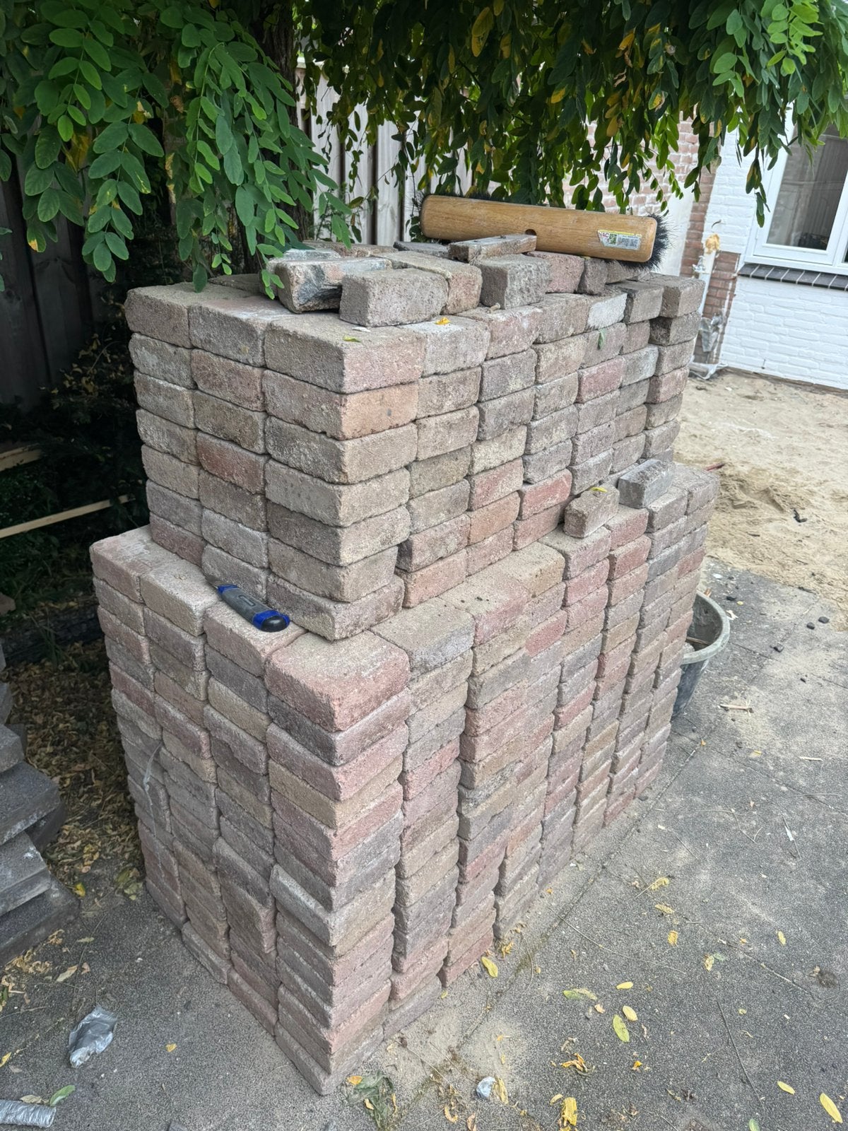 Tuin stenen, Ophalen, Zo goed als nieuw, Beton, Klinkers